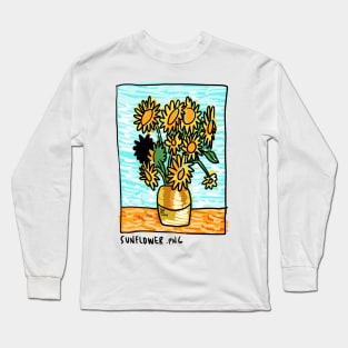 Deluxe Sunflowers Long Sleeve T-Shirt